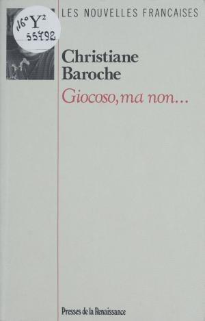 Cover of the book Giocoso, ma non... by Gérard A. Jaeger