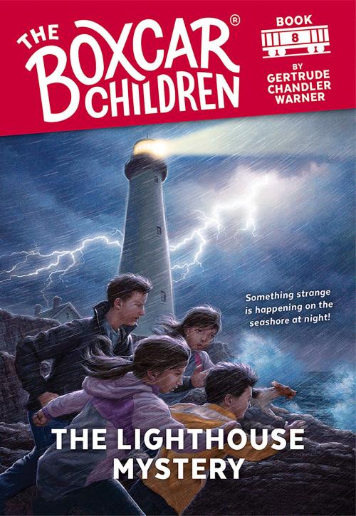 Cover of the book The Lighthouse Mystery by Gertrude Chandler Warner, David Cunningham, Albert Whitman & Company