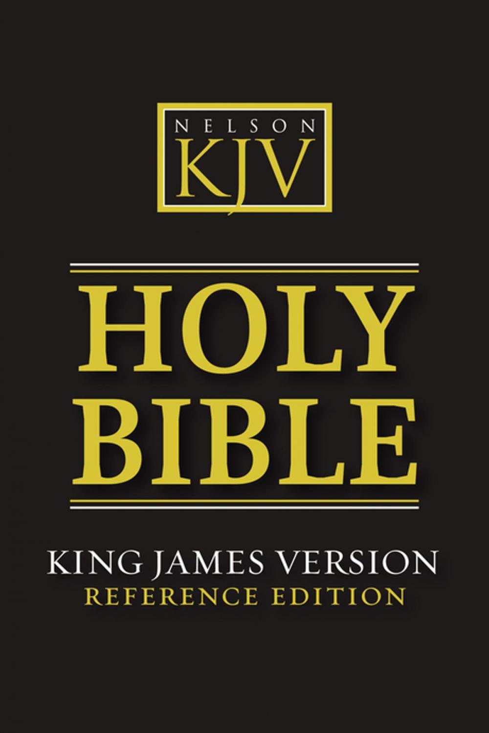 Big bigCover of The Holy Bible, King James Reference Bible (KJV)