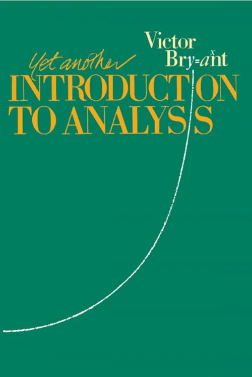 Cover of the book Yet Another Introduction to Analysis by Victor Bryant, Cambridge University Press