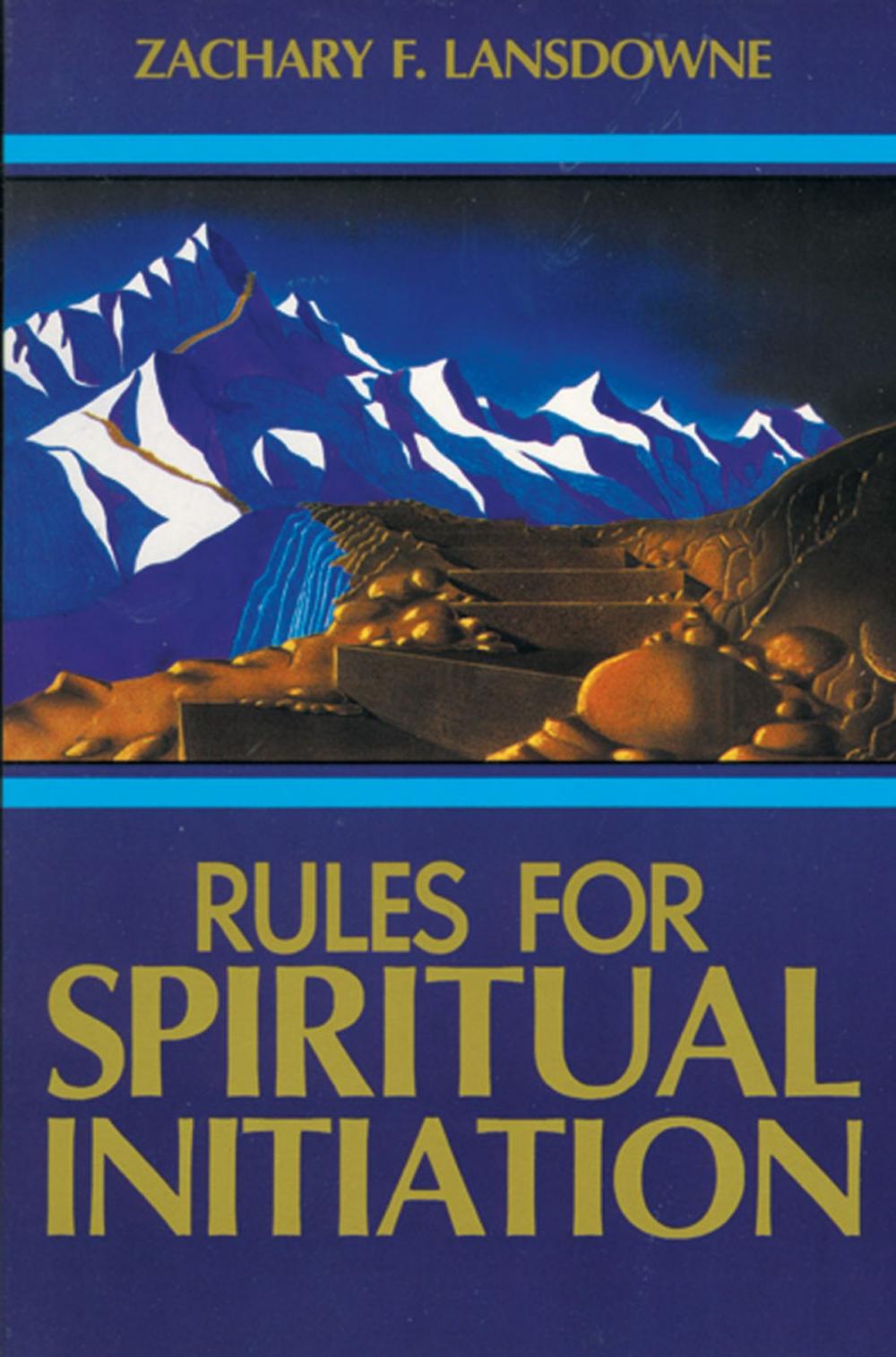 Big bigCover of Rules for Spiritual Initiation