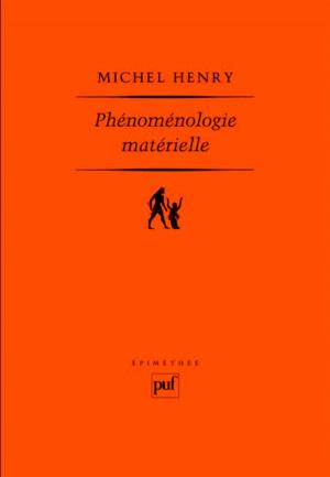Book cover of Phénoménologie matérielle