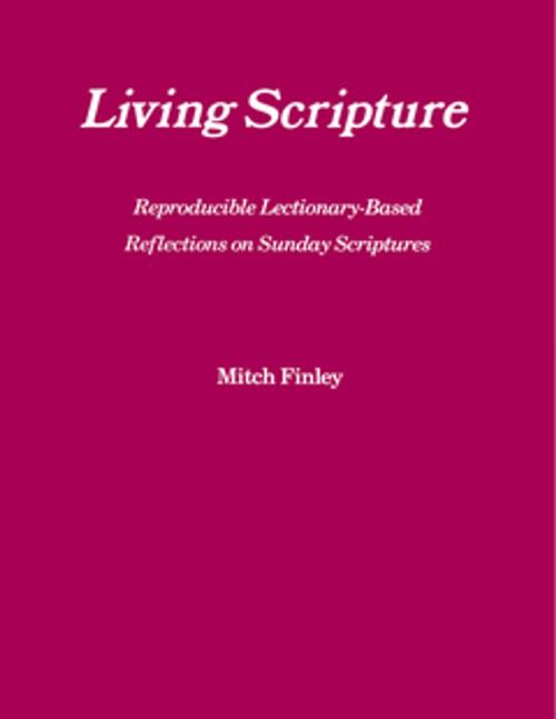 Cover of the book Living Scripture by Mitch Finley, Sheed & Ward