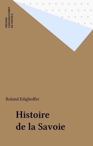 Cover of the book Histoire de la Savoie by Théophile Gautier