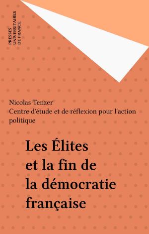 Cover of the book Les Élites et la fin de la démocratie française by Albert Severyns, Georges Dumézil