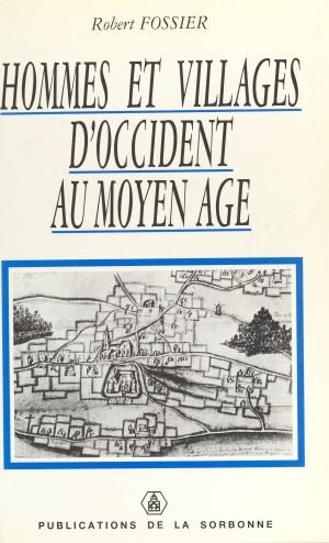 Book cover of Hommes et villages d'Occident au Moyen Âge