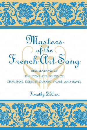 Cover of the book Masters of the French Art Song by Robert A. Saunders, Vlad Strukov