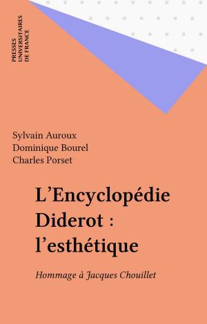 Cover of the book L'Encyclopédie Diderot : l'esthétique by Louis Skorecki, Paul Audi, Roland Jaccard
