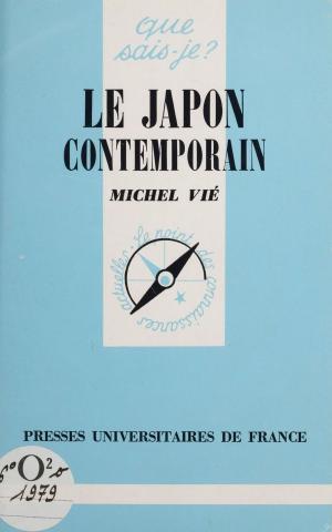 Cover of the book Le Japon contemporain by Alexandra Schreyer, Guy Tarade