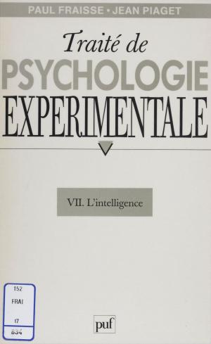 Book cover of Traité de psychologie expérimentale (7)