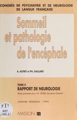 Cover of the book Rapport de neurologie by Jean-Jacques d'Alins, Gérard de Villiers