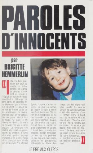 Cover of the book Paroles d'innocents by Louis-Marie Barnier, Patrick Rozenblatt