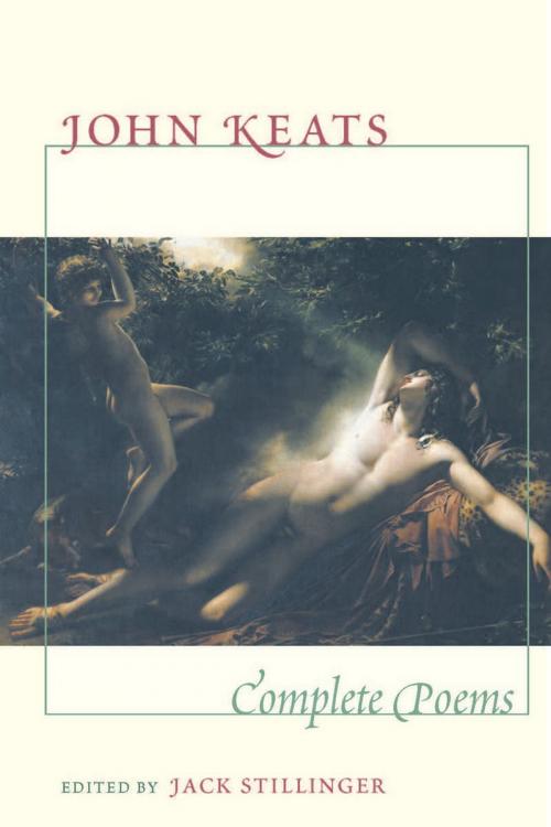Cover of the book Complete Poems by John Keats, Harvard University Press