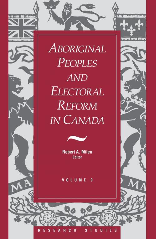 Cover of the book Aboriginal Peoples and Electoral Reform in Canada by , Dundurn