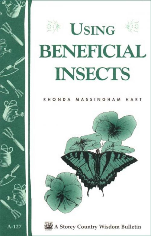 Cover of the book Using Beneficial Insects by Rhonda Massingham Hart, Storey Publishing, LLC
