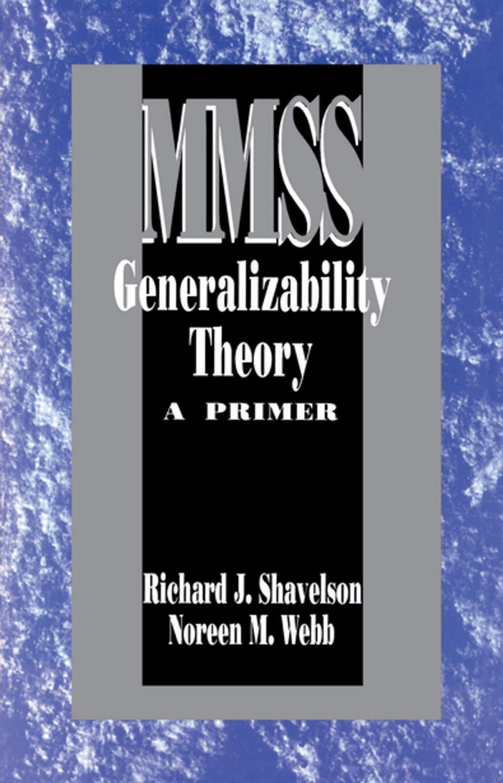 Big bigCover of Generalizability Theory