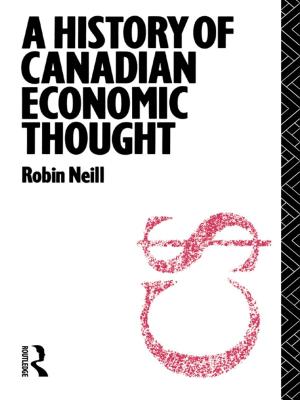 Book cover of A History of Canadian Economic Thought