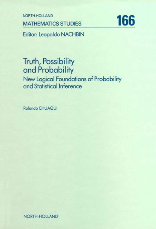 Cover of the book Truth, Possibility and Probability by R. Chuaqui, Elsevier Science