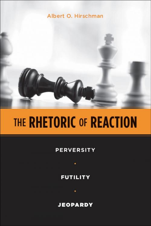 Cover of the book The Rhetoric of Reaction by Albert O. Hirschman, Harvard University Press
