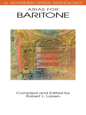 Book cover of Arias for Baritone