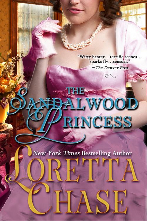Cover of the book The Sandalwood Princess by Loretta Chase, NYLA