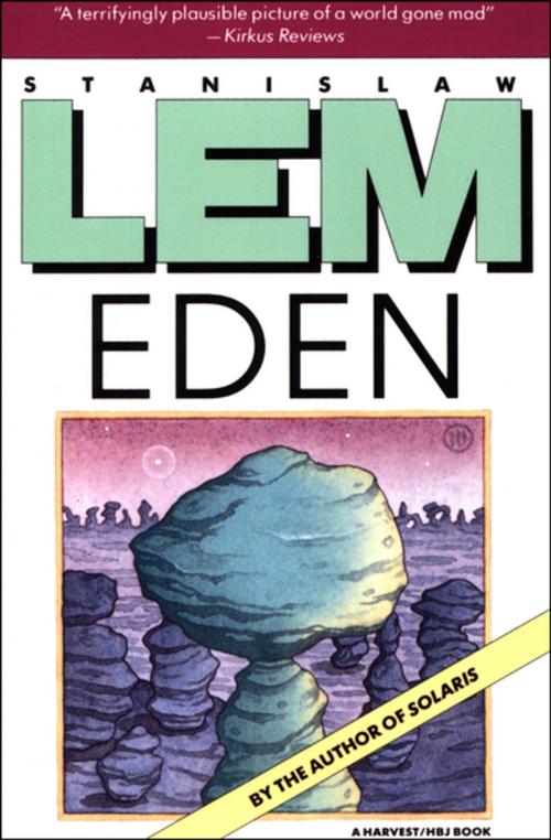 Cover of the book Eden by Stanislaw Lem, Houghton Mifflin Harcourt