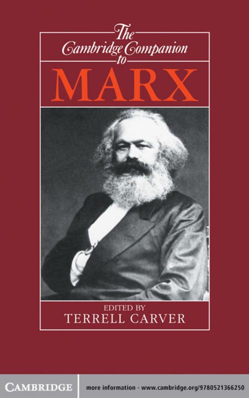 Cover of the book The Cambridge Companion to Marx by , Cambridge University Press
