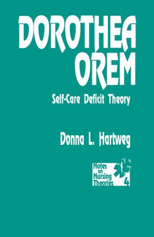 Cover of the book Dorothea Orem by Dr Fiona Brookman
