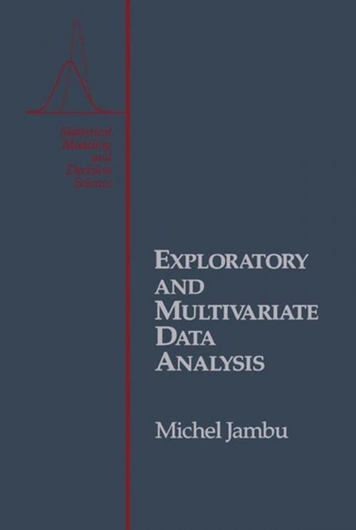 Cover of the book Exploratory and Multivariate Data Analysis by Michel Jambu, Elsevier Science