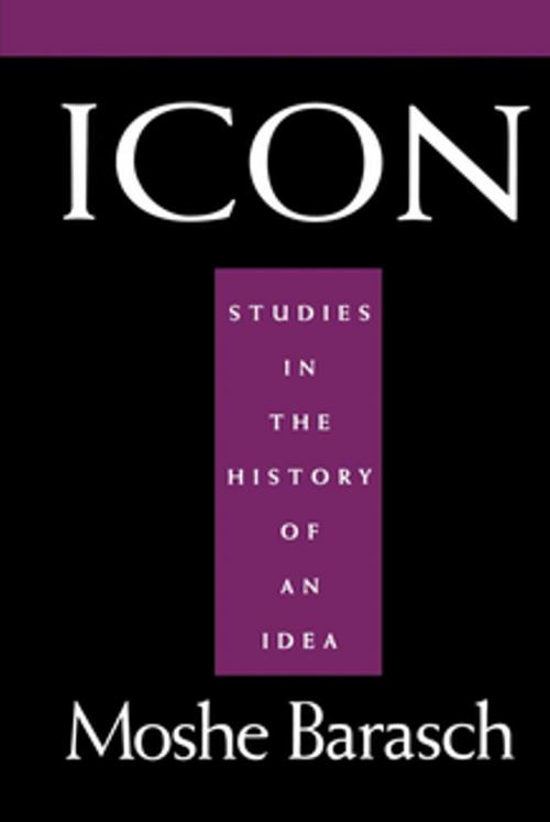 Cover of the book Icon by Moshe Barasch, Luci Serrano, NYU Press