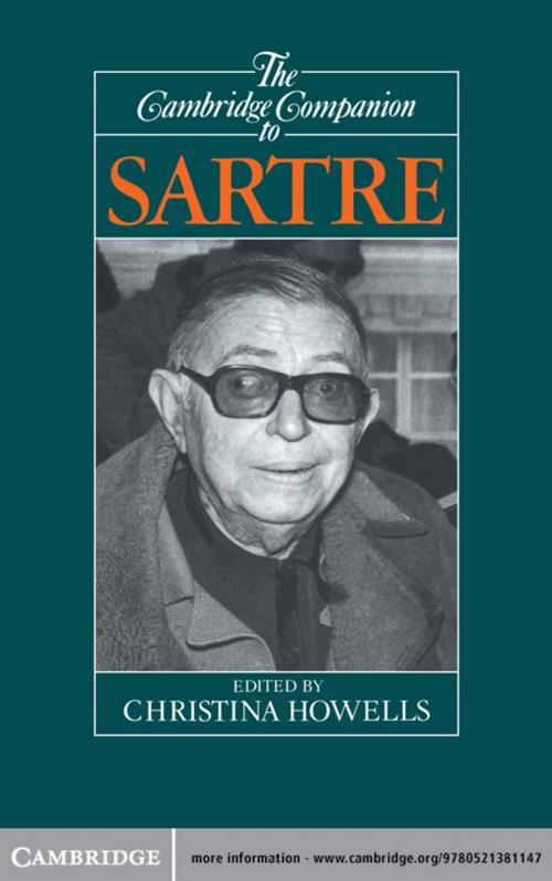 Cover of the book The Cambridge Companion to Sartre by , Cambridge University Press