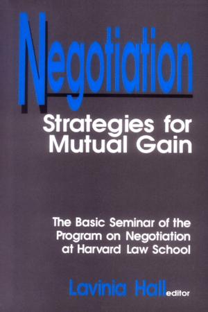Cover of the book Negotiation by Amy J Hackenberg, Anderson Norton, Robert J Wright