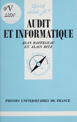 Cover of the book Audit et informatique by Jean Cournut