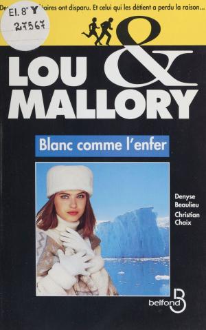 Cover of the book Blanc comme l'enfer by Vénus Khoury-Ghata
