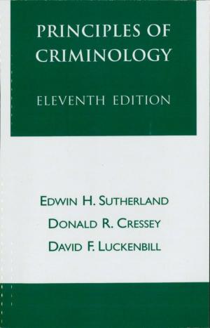 Cover of the book Principles of Criminology by El-Sayed el-Aswad
