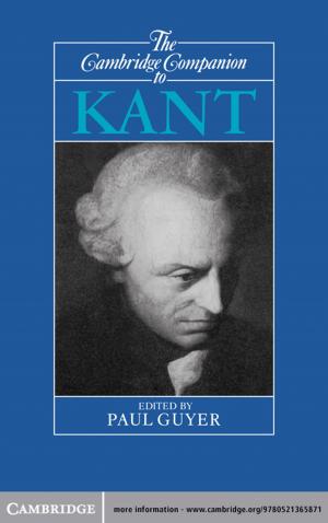 bigCover of the book The Cambridge Companion to Kant by 
