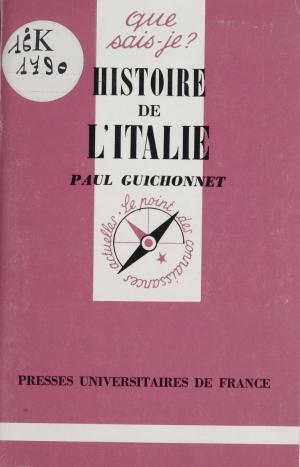 Cover of the book Histoire de l'Italie by Félix Algan, Jean Piaget