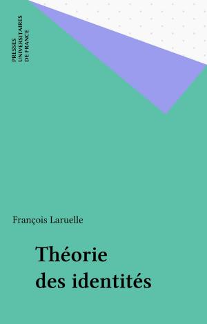 Cover of the book Théorie des identités by Albert Burloud, Émile Bréhier