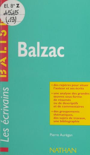 Cover of the book Balzac by Albert Severyns, Georges Dumézil