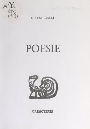 Cover of the book Poésie by Nella Nobili, Bruno Durocher