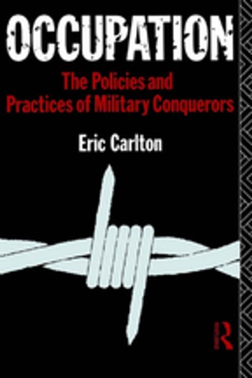 Cover of the book Occupation by Eric Carlton, Taylor and Francis