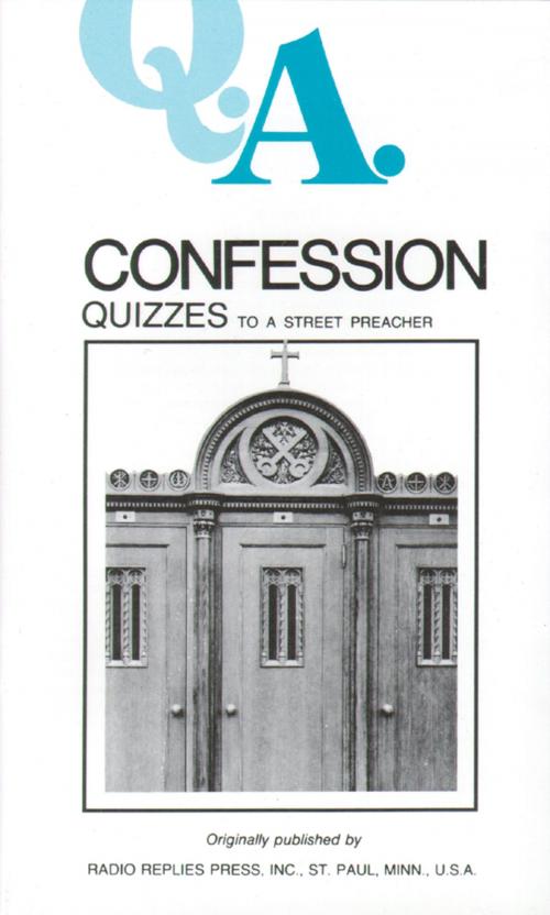 Cover of the book Confession Quizzes by Rev Fr. Rumble, Rev Fr. Carty, TAN Books