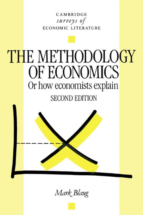 Cover of the book The Methodology of Economics by Mark Blaug, Cambridge University Press