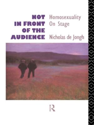 Cover of the book Not in Front of the Audience by Alan Heyes, Wyn Q. Bowen, Hugh Chalmers