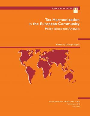 Cover of the book Tax harmonization in the European Community: Policy Issues and Analysis by Pierre Mr. Dhonte