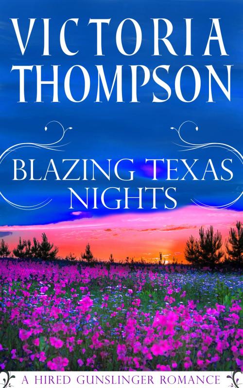 Cover of the book Blazing Texas Nights by Victoria Thompson, NYLA
