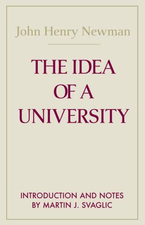Cover of the book Idea of a University, The by Michaël de Saint Cheron, Elie Wiesel