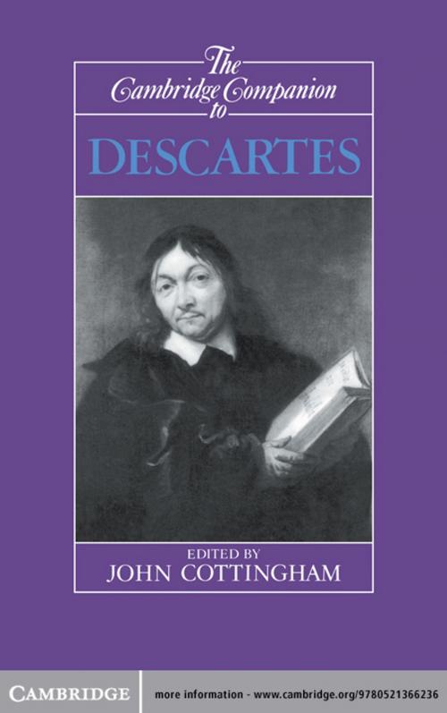 Cover of the book The Cambridge Companion to Descartes by , Cambridge University Press