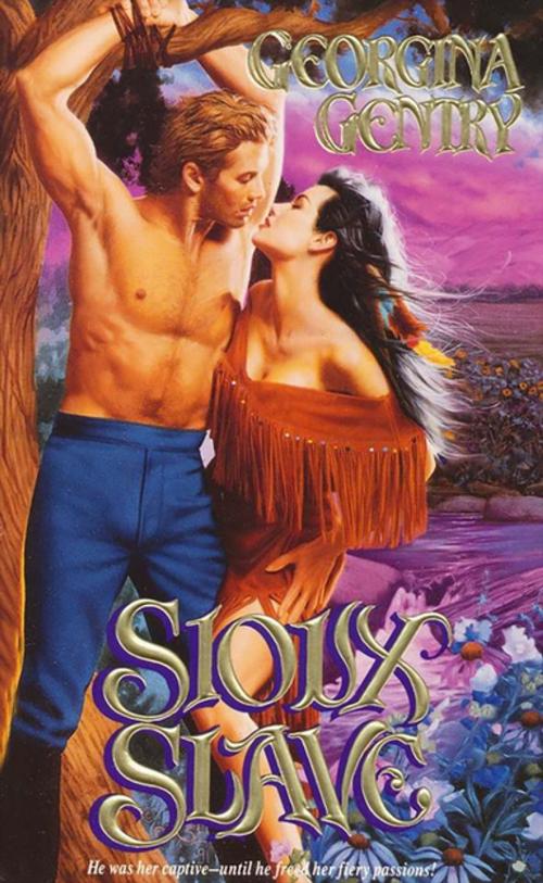 Cover of the book Sioux Slave by Georgina Gentry, Zebra Books