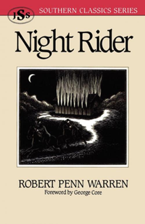 Cover of the book Night Rider by Robert Penn Warren, J.S. Sanders books